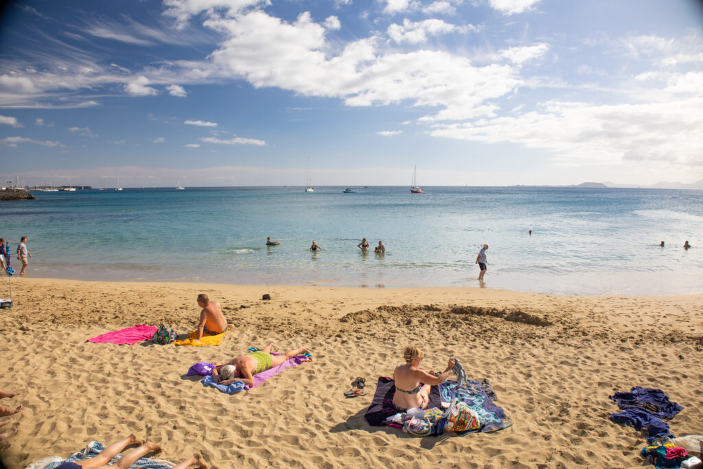 Playa en Playa Blanca Lanzarote